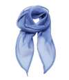 PR740 Premier 'Colours' Chiffon Scarf Mid Blue colour image